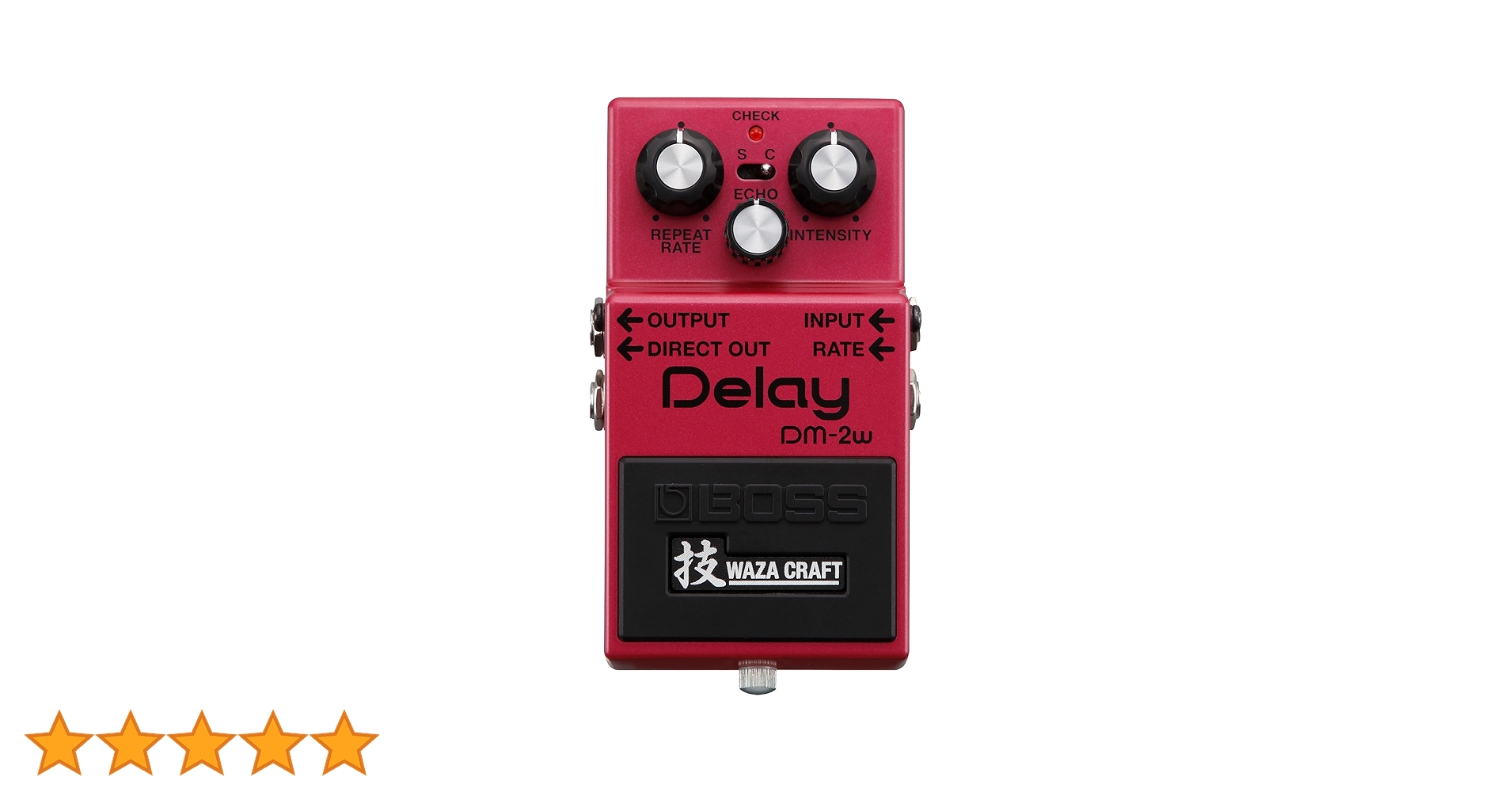BOSS DM-2W Delay | Premium Waza Craft Guitar Effect Pedal with